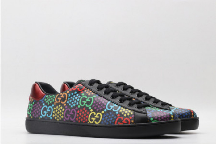 GUCC ACE EMBROIDERED LOW-TOP SNEAKER 610085 H2020 1110