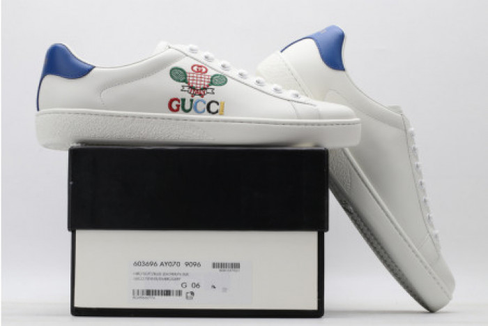 Onekick GUCC ACE EMBROIDERED LOW-TOP SNEAKER 603696 AY070 9096