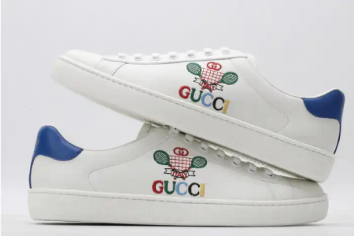 Cheap GUCC ACE EMBROIDERED LOW-TOP SNEAKER 603696 AY070 9096