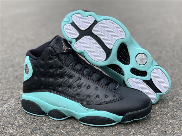 Air Jordan 13 Retro Black Island Green 414571-030