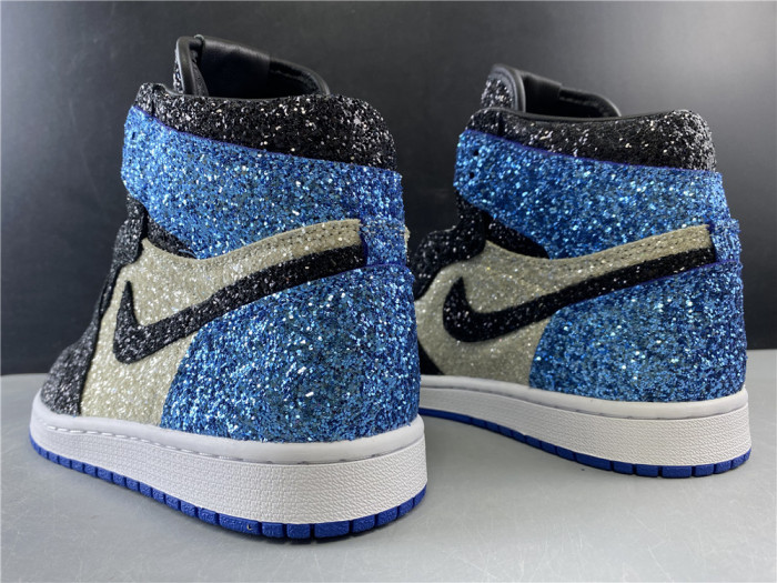 FRAGMENT DESIGN X AIR JORDAN 1 GLITTER CK5566-400