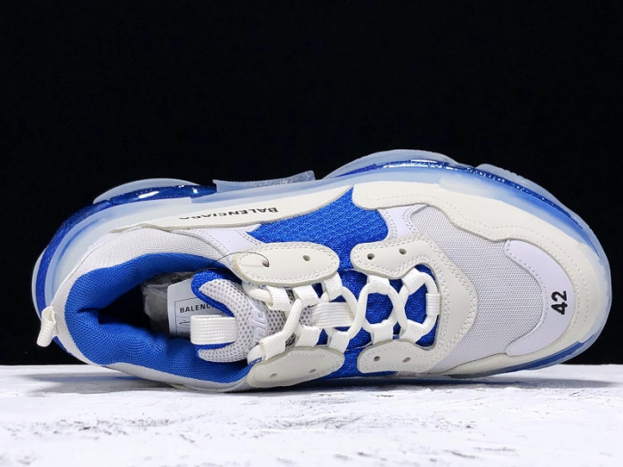 BLCG Triple S White Blue 541624 W09ON 9169