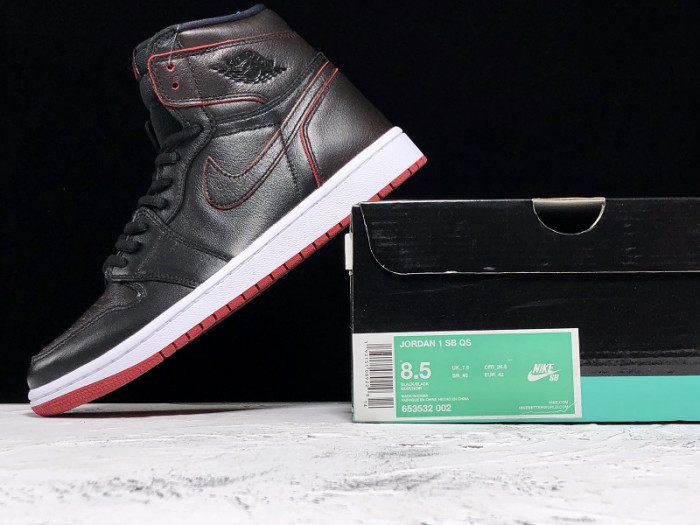 Air Jordan 1 SB Lance Mountain Black - 653532-002