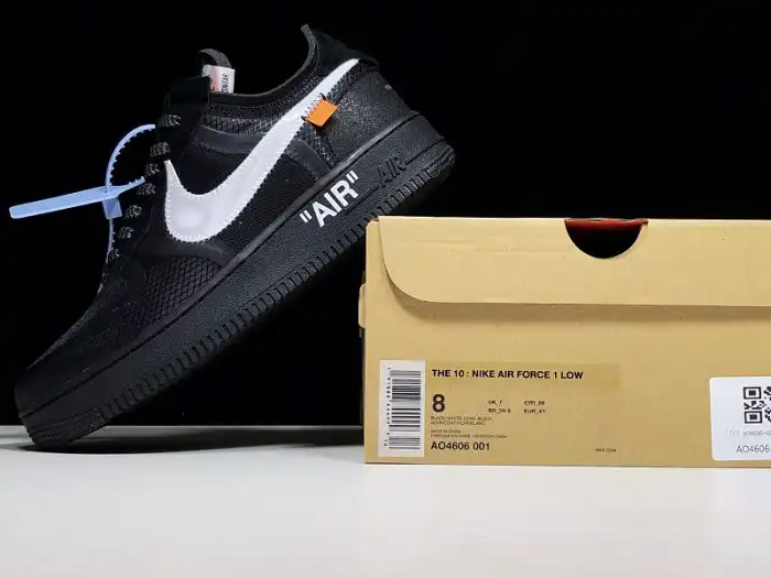 Cheap AIR FORCE 1 LOW OFF-WHITE BLACK WHITE AO4606-001