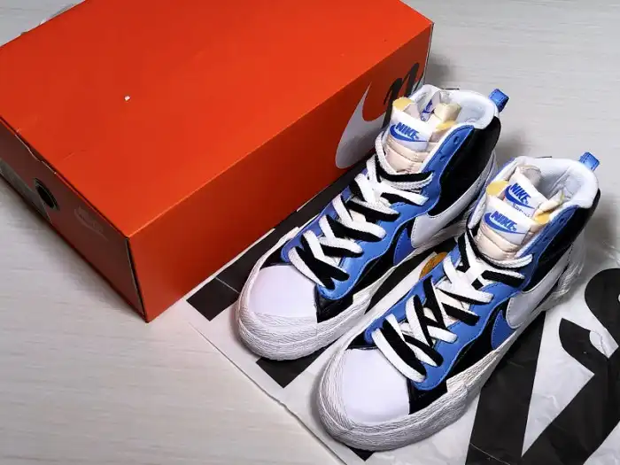 Cheap SACAI X NIKE BLAZER MID UNIVERSITY BLUE BV0072-001