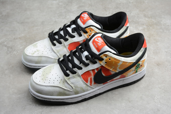 Onekick NIKE SB DUNK LOW RAYGUN TIE-DYE WHITE BQ6832-101