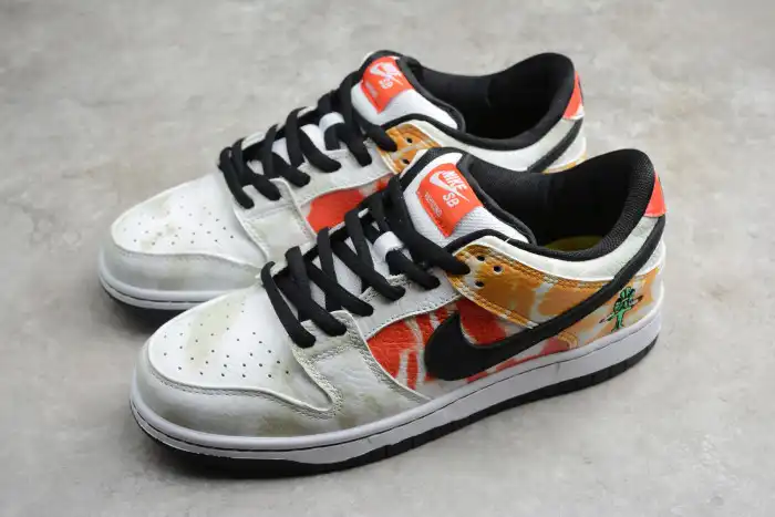 Cheap NIKE SB DUNK LOW RAYGUN TIE-DYE WHITE BQ6832-101