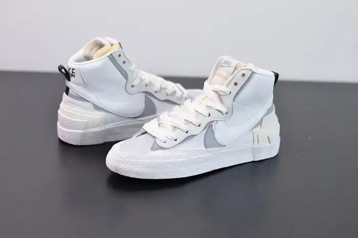 Cheap SACAI X NIKE BLAZER MID WHITE BV0072-100