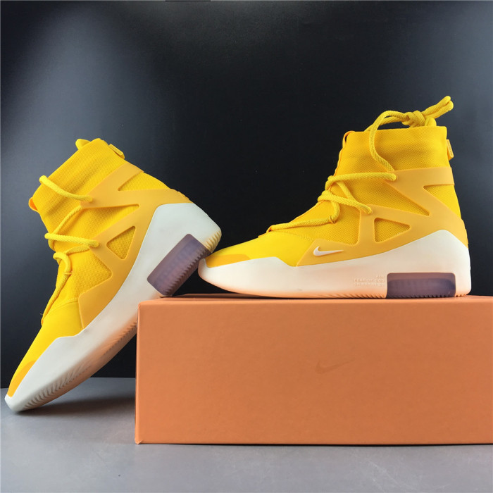 Nike Air Fear Of God 1 Yellow Amarillo AR4237-700