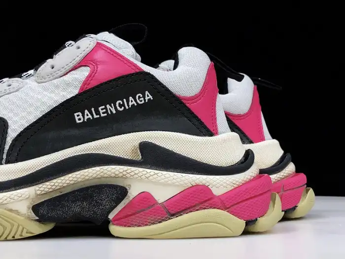 Cheap BLCG Triple S Neon Pink 2019 524039 W09O6 5671