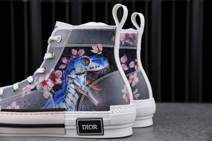 DR B23 OBLIQUE HIGH TOP SNEAKER