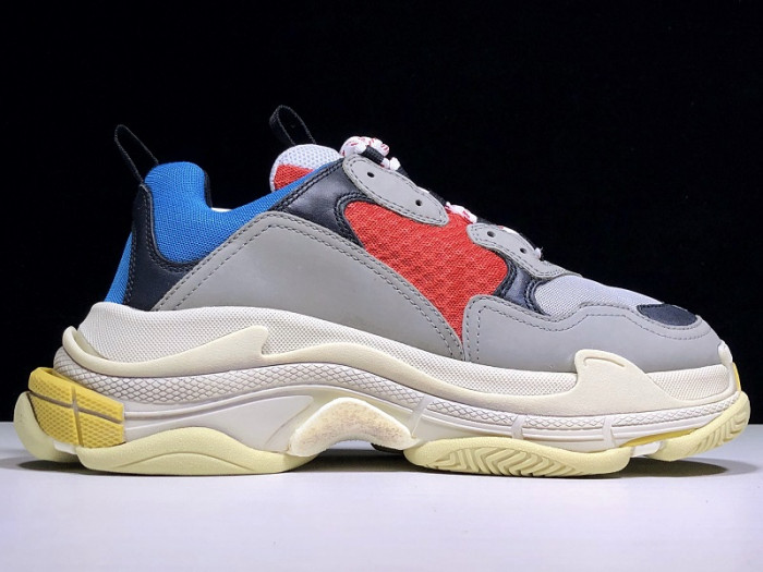 BLCG Triple S Grey Red Blue (2018 Reissue) 533883 W0902 4365