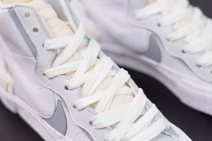 Cheap SACAI X NIKE BLAZER MID WHITE BV0072-100