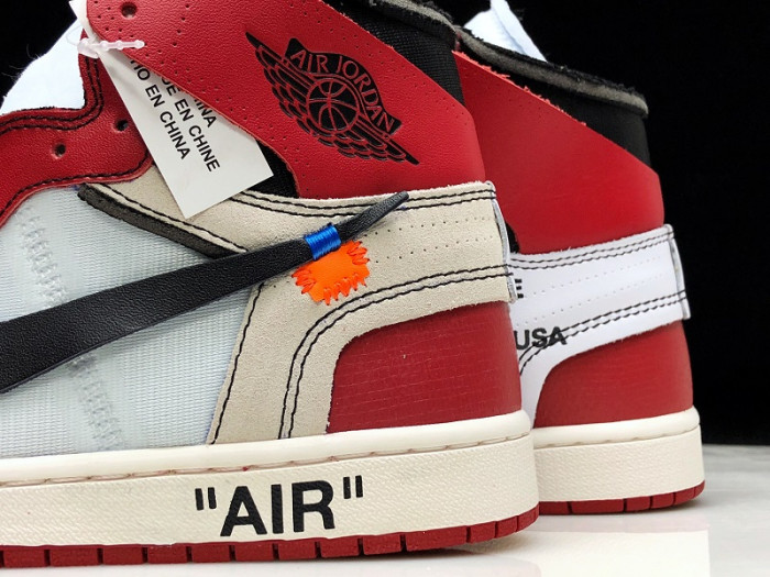 Off-White Air Jordan 1 Retro Chicago The Ten AA3834-101