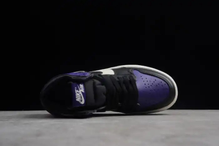 KIDS AIR JORDAN 1 RETRO HIGH OG 'COURT PURPLE' 555088-501