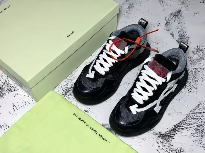 Cheap OFF-WHITE C O ODSY-1000 SNEAKER BLACK