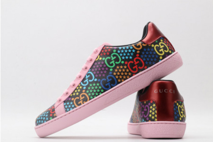 GUCC ACE EMBROIDERED LOW-TOP SNEAKER 610085 H2020 1115