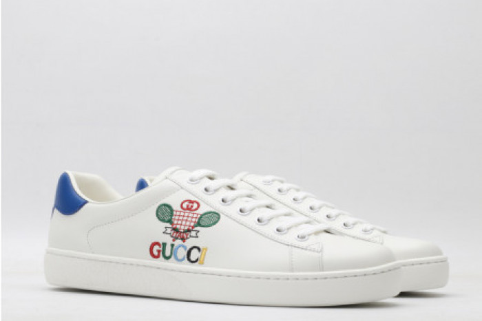 Onekick GUCC ACE EMBROIDERED LOW-TOP SNEAKER 603696 AY070 9096