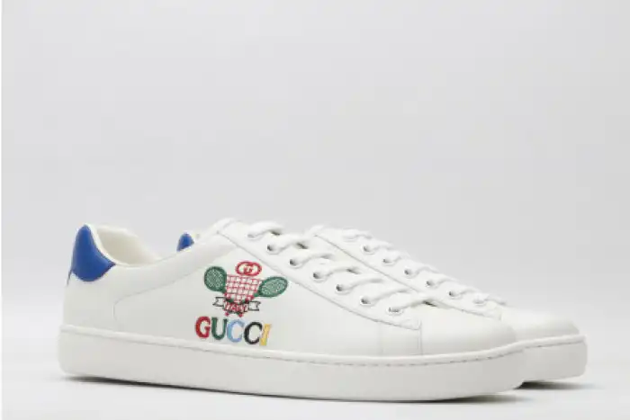 Cheap GUCC ACE EMBROIDERED LOW-TOP SNEAKER 603696 AY070 9096