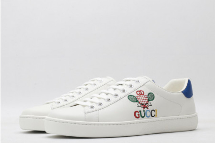 Onekick GUCC ACE EMBROIDERED LOW-TOP SNEAKER 603696 AY070 9096