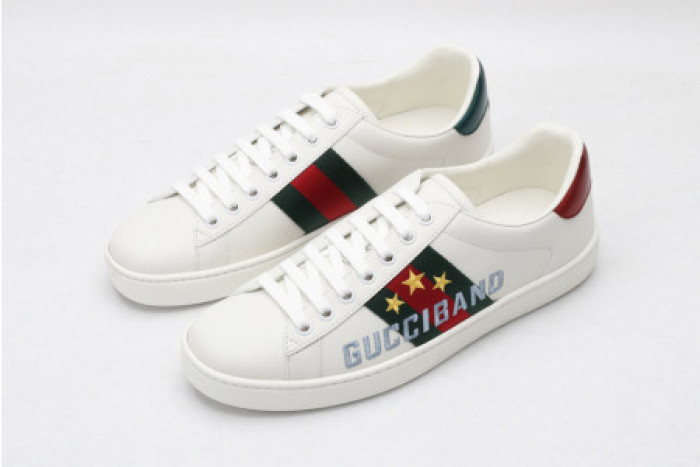 GUCC ACE EMBROIDERED LOW-TOP SNEAKER 603693 0FI10 9069