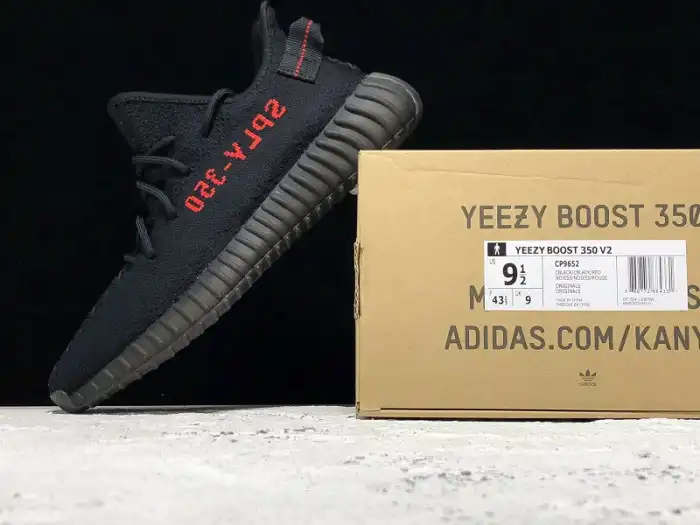 Rep Adidas Yeezy Boost 350 V2 Black Red CP9652