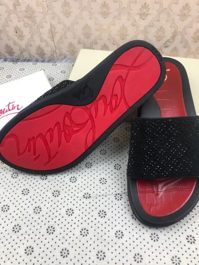 Rep CHRISTIAN LOUBOUTIN SLIPPERS