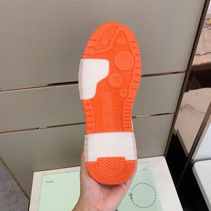 Rep OFF WHITETM C O VIRGIL ABLOH OUT OF OFFICE LOW-TOP LEATHER SNEAKERS 