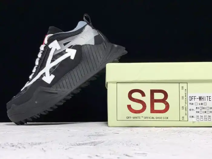 OFF-WHITE C O ODSY-1000 SNEAKER BLACK