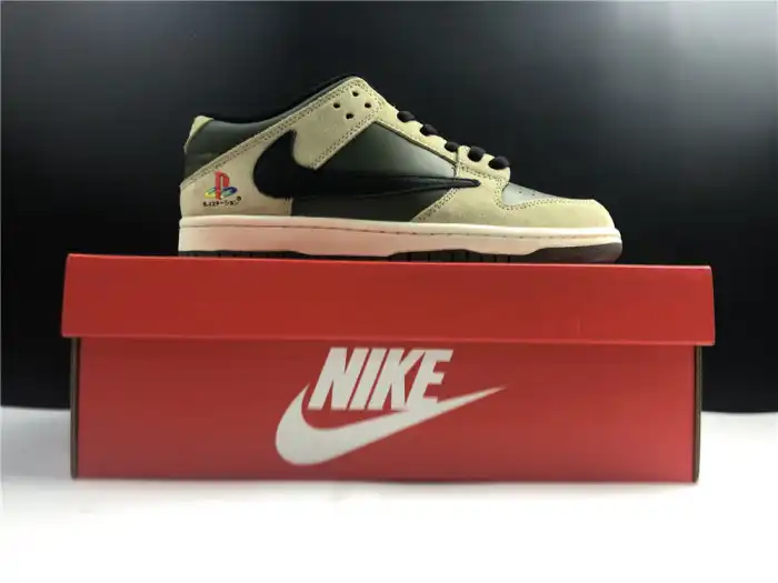 Cheap NIKE DUNK LOW TRAVIS SCOTT X PLAYSTATION