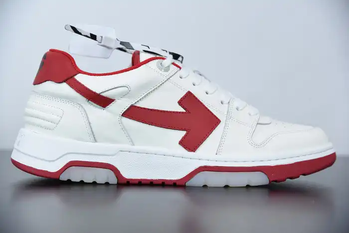 Cheap OFF WHITETM C O VIRGIL ABLOH OUT OF OFFICE LOW-TOP LEATHER SNEAKERS 