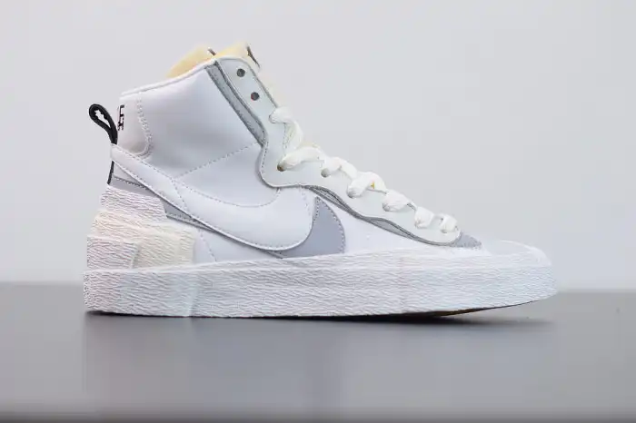 Cheap SACAI X NIKE BLAZER MID WHITE BV0072-100