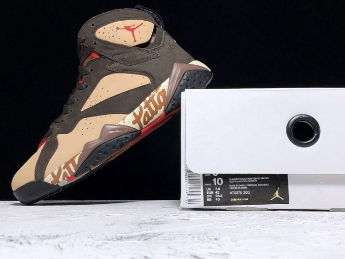 Patta x Air Jordan 7 SP "Shimmer" AT3375-200