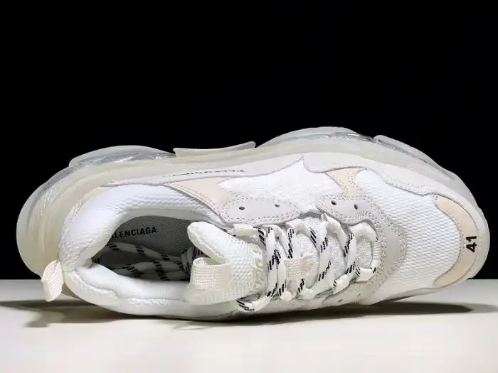 Rep BLCG Triple S Clear Sole White 541624 W09E1 9000