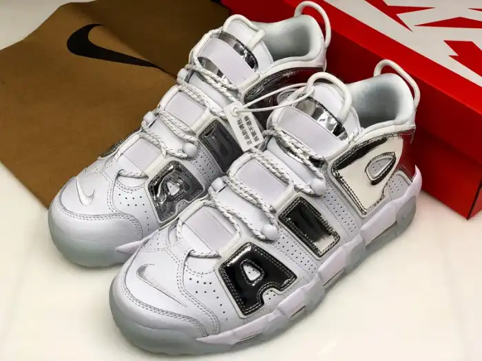 Rep Nike Air More Uptempo Chrome White 917593-100