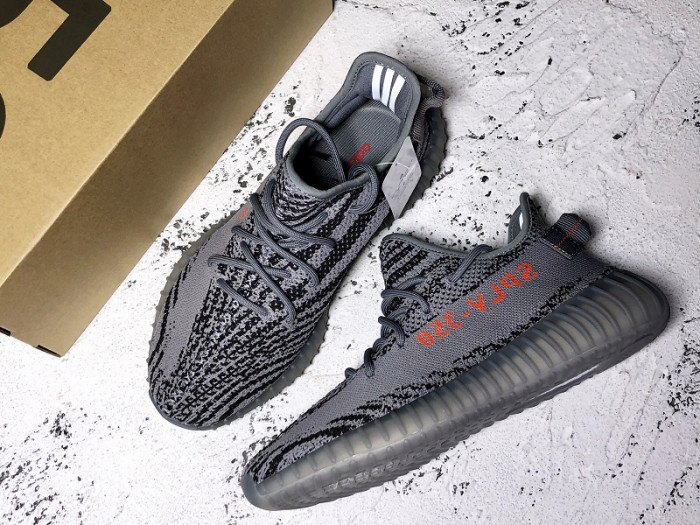 Adidas Yeezy Boost 350 V2 Beluga 2.0 Grey Bold Orange AH2203