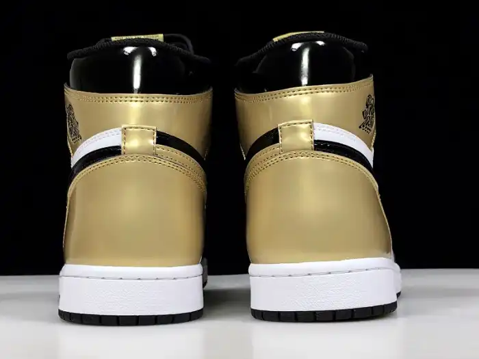 Rep Air Jordan 1 Retro High Glod Toe 861428-007