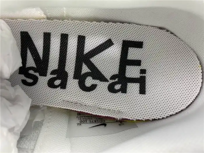 Rep NIKE VAPORWAFFLE SACAI WHITE DD1875-100