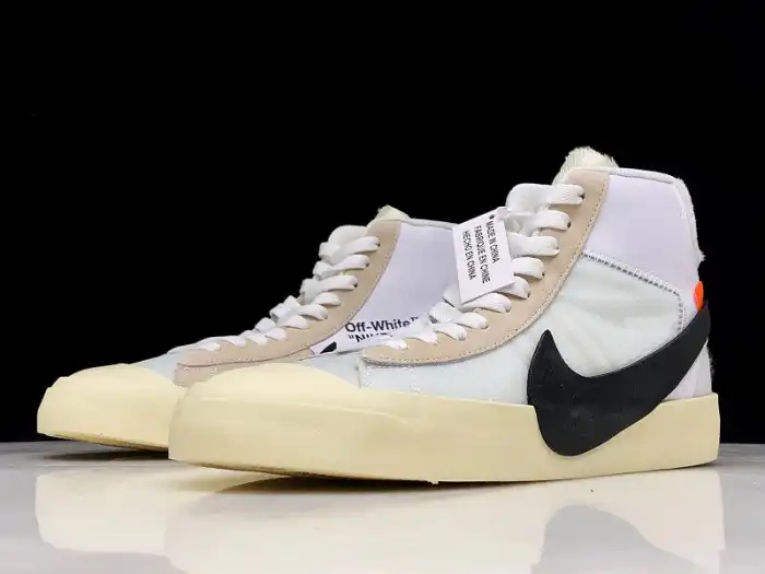 Rep NIKE BLAZER MID OFF-WHITE AA3832-100