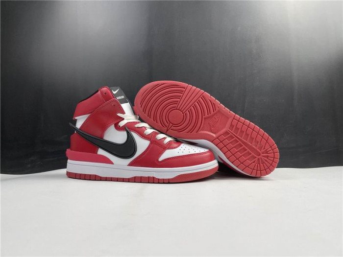 NIKE SB DUNK HIGH AMBUSH RED CU7544-102