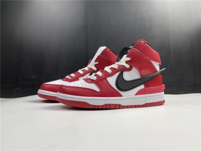 NIKE SB DUNK HIGH AMBUSH RED CU7544-102