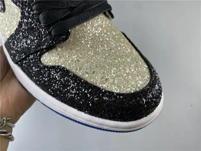 FRAGMENT DESIGN X AIR JORDAN 1 GLITTER CK5566-400