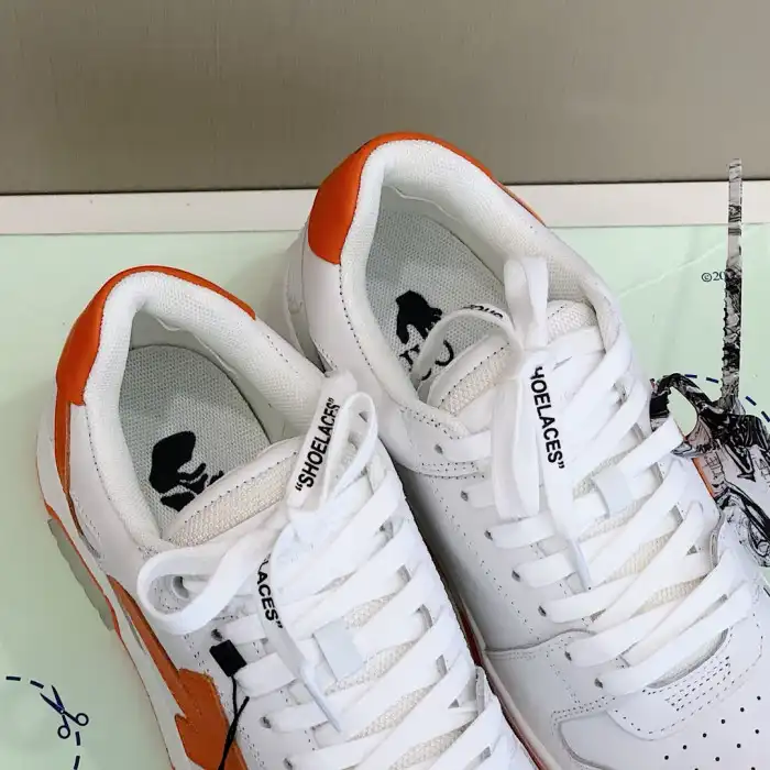 Rep OFF WHITETM C O VIRGIL ABLOH OUT OF OFFICE LOW-TOP LEATHER SNEAKERS 