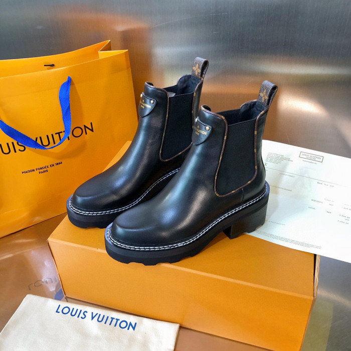 LV BEAUBOURG ANKLE BOOT