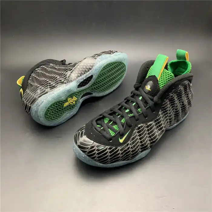 Rep Nike Air Foamposite One Oregon Ducks 652110-001