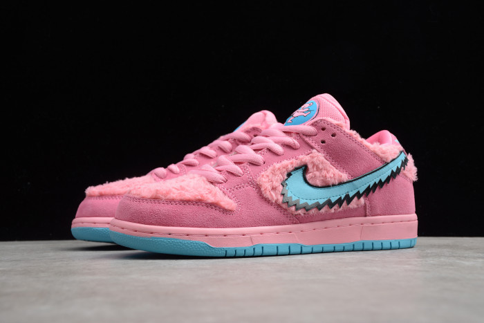 GRATEFUL DEAD NIKE SB DUNK LOW PINK BEAR CJ5378 600