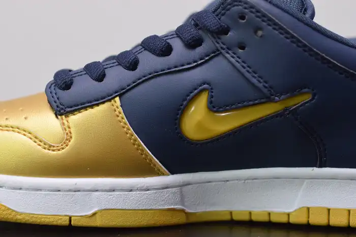 Cheap Nike SB Dunk Low Jewel Swoosh Gold CK3480-700