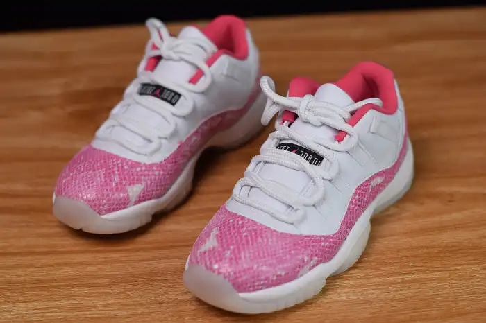 Air Jordan 11 Low WMNS Pink Snakeskin AH7860-106