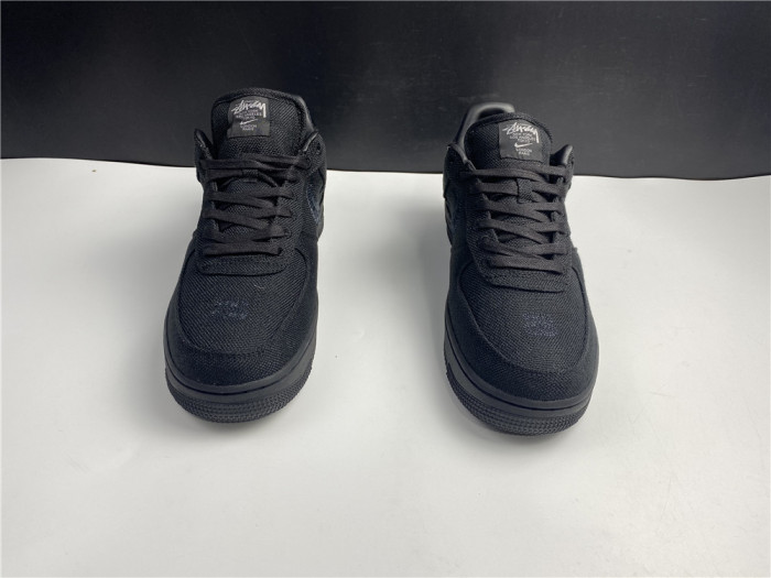 NIKE AIR FORCE 1 LOW STUSSY BLACK CZ9084-001