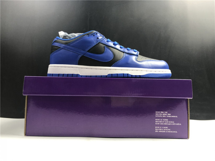 Onekick Nike Dunk Low Retro Black Hyper Cobalt (2021) DD1391-001